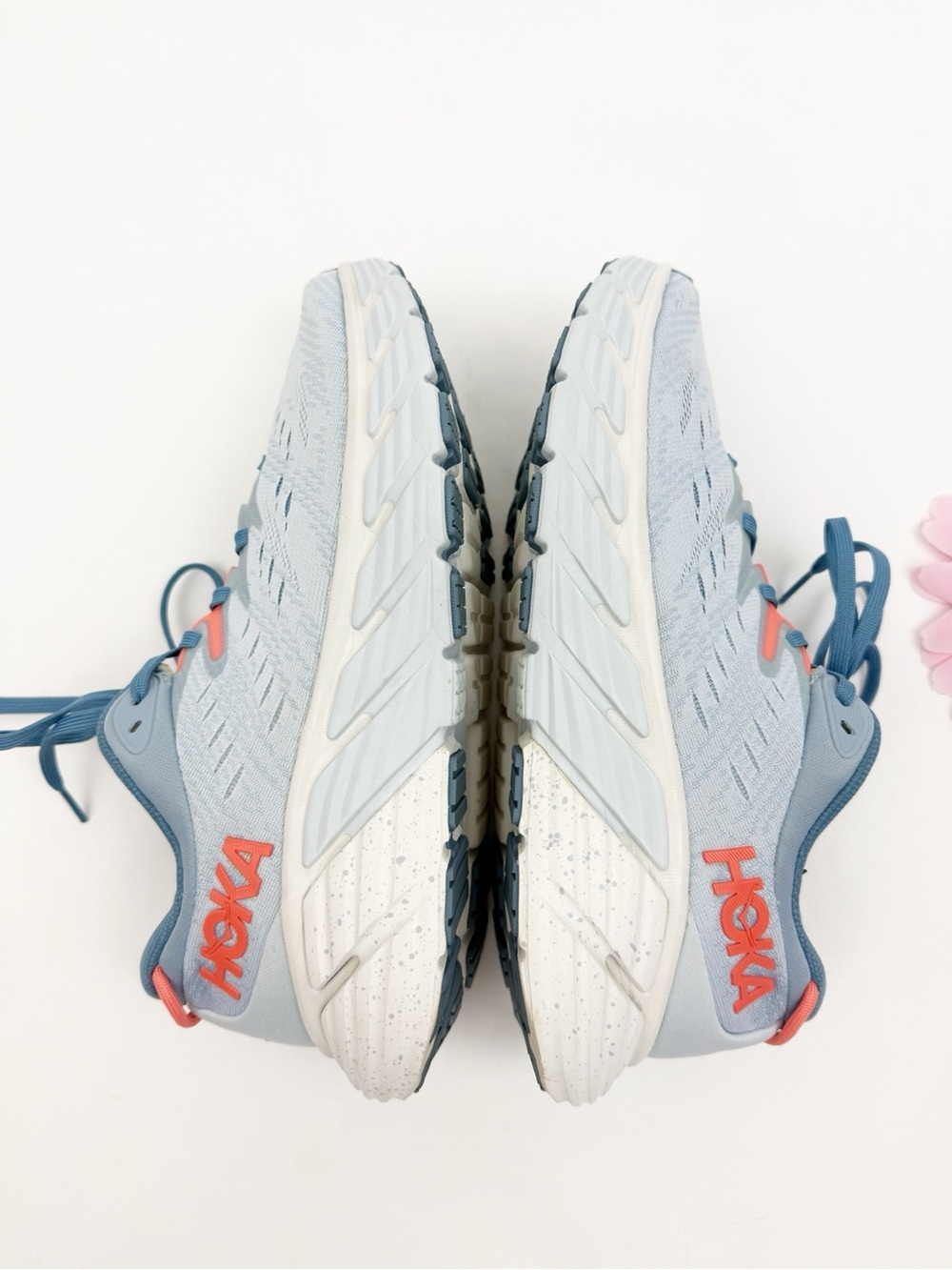 Hoka One One Gaviota 4 Sneakers Running Shoes Size 9 Blue Fog/Plein Air - Picture 8 of 12